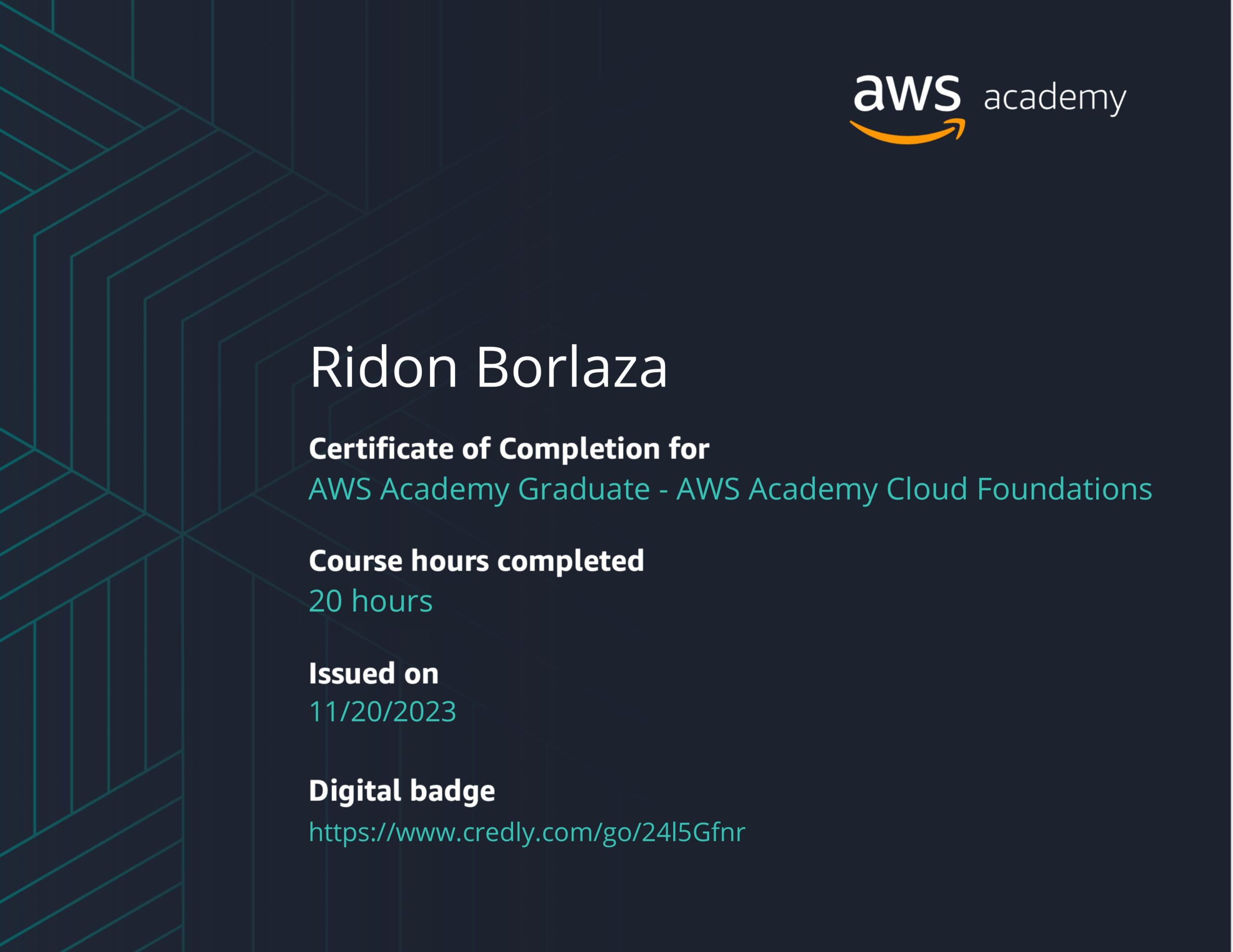 AWS Academy Cloud Foundations