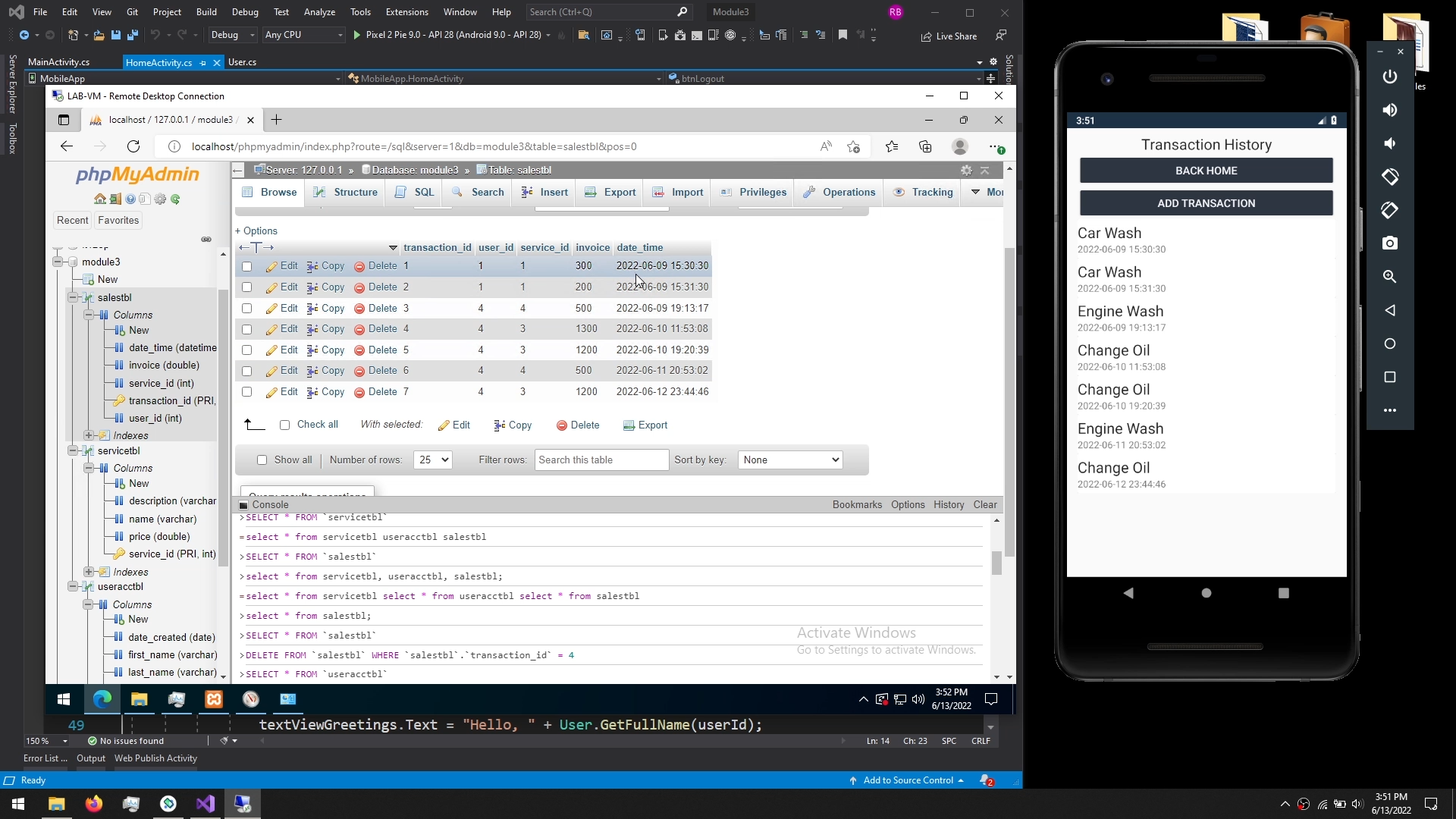 Mobile-Based Point-of-Sale System